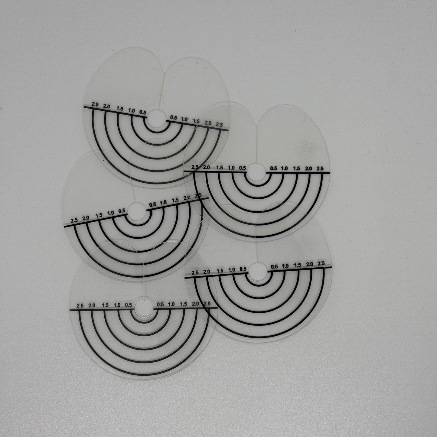 Skyddsplatta nail hair 5st