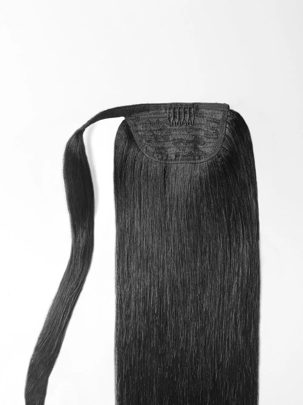 #1 Midnight Black Ponytail